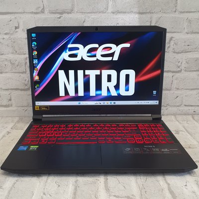 Игровой ноутбук Acer Nitro 5 AN515-57 15.6" FHD 144гц / Intel Core i5-11400H / Nvidia Geforce RTX3050ti / 16гб DDR4 / 512гб SSD #868 фото