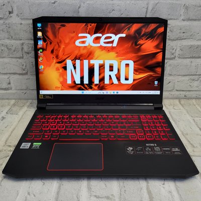 Игровой ноутбук Acer Nitro 5 AN515-55-57BK 15.6" FHD 144гц / Intel Core i5-10300H / Nvidia Geforce RTX 3050 Ti / 16гб DDR4 / 512гб SSD #892.1 фото